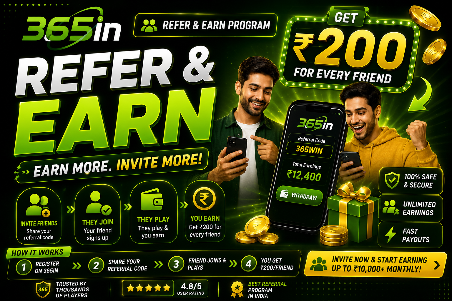 365in refer and earn guide