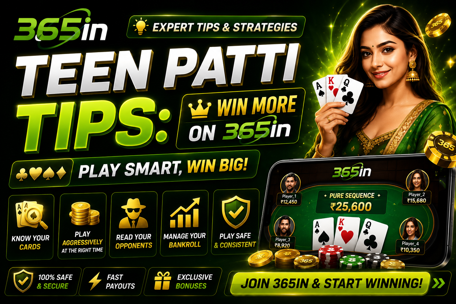 365in Teen Patti tips